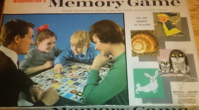 Waddington’s Memory Game: the game that should come with a health warning..